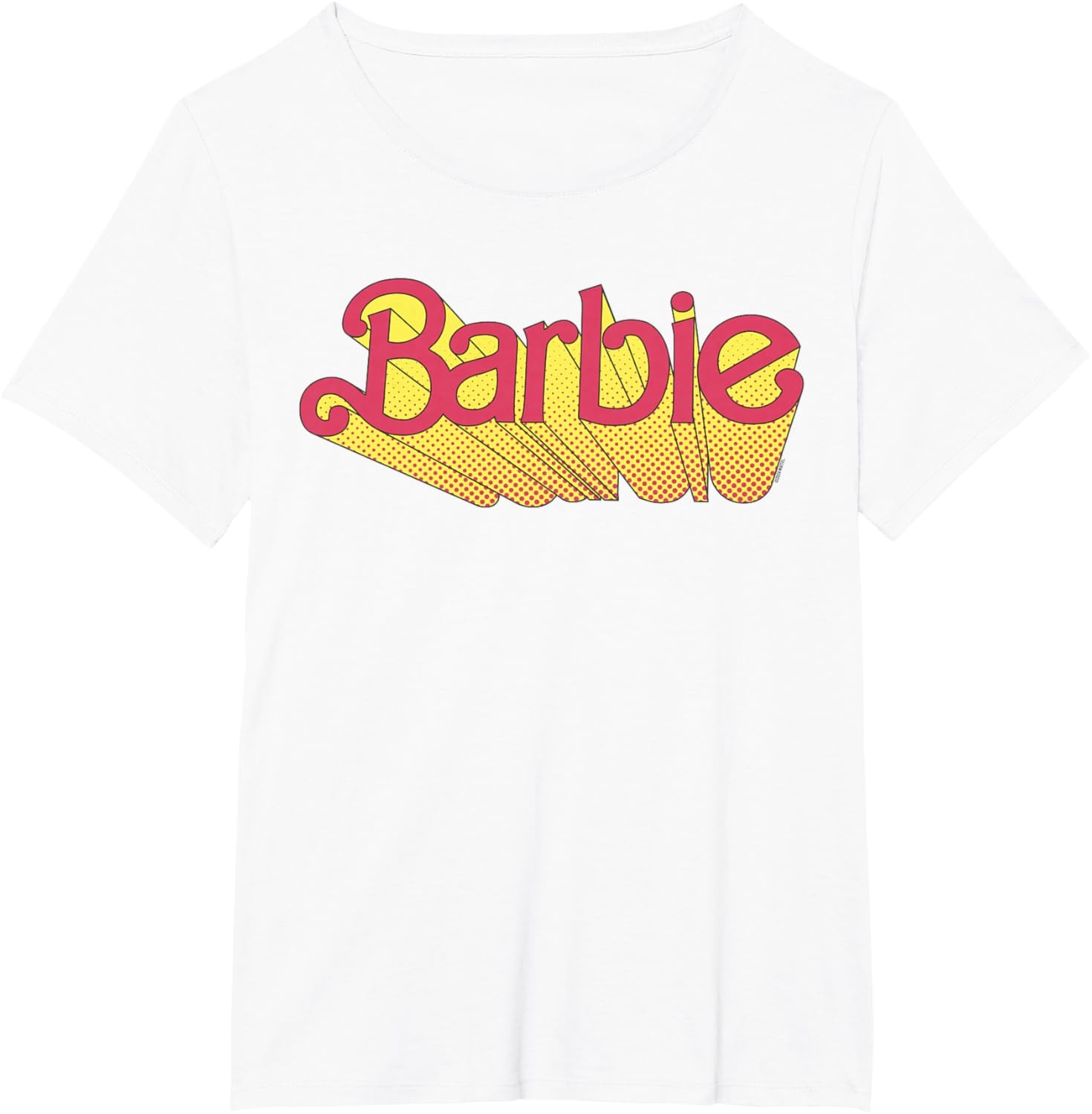 imageBarbie Comic Book Logo TShirtWhite