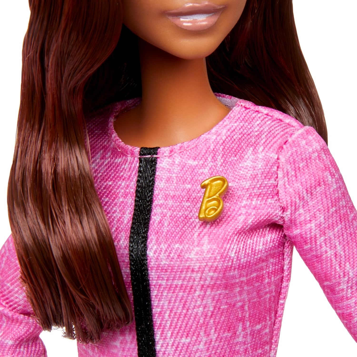 imageBarbie Careers Doll amp Accessories Future Leader with Light Brown Hair Wearing Outfit with 2 Golden Bracelets amp B Pin Includes Sticker for Kids