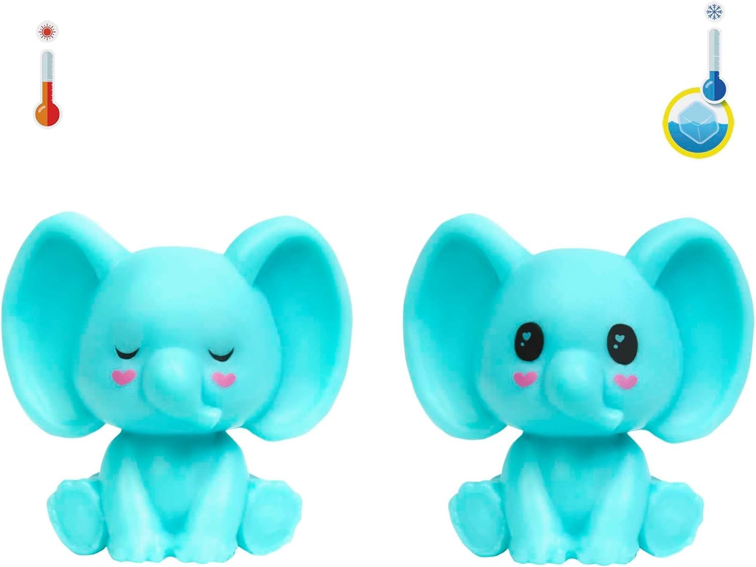 imageBarbie Cutie Reveal Chelsea Small Doll Jungle Series Monkey Plush Costume 7 Surprises Including Mini Pet amp Color ChangeElephant