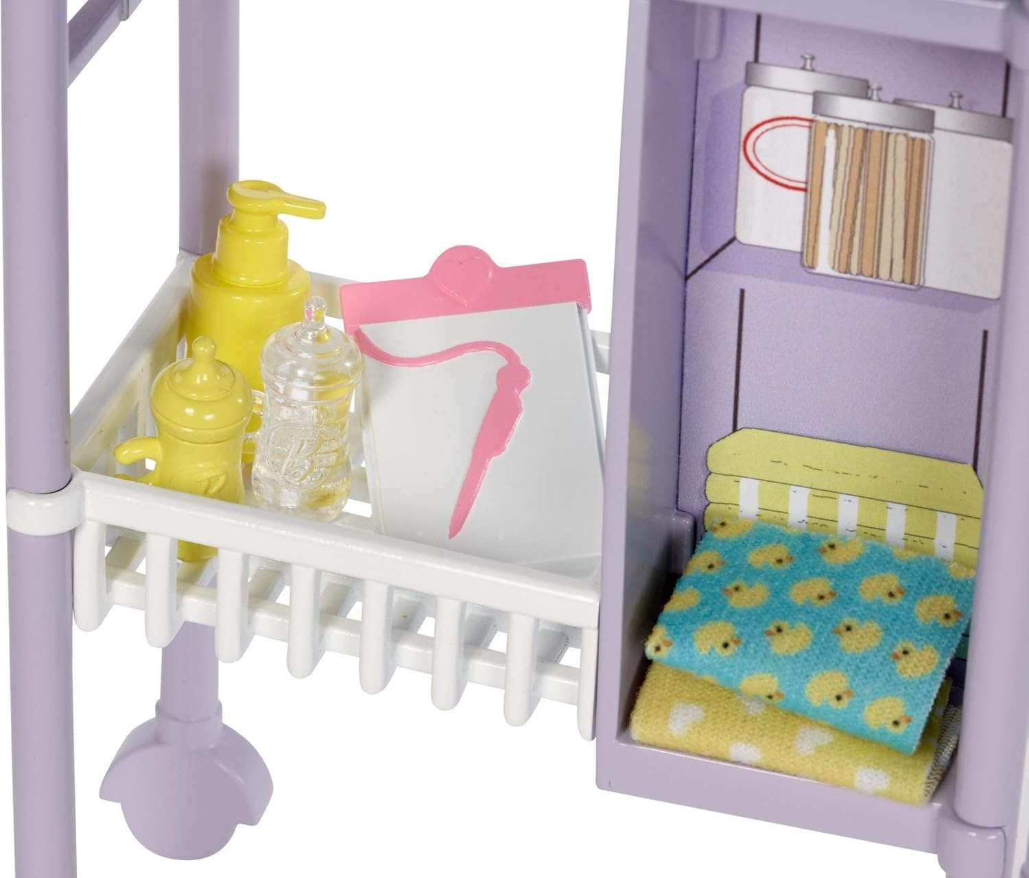 imageBarbie Doll Baby Doctor Play Set with Two Patients