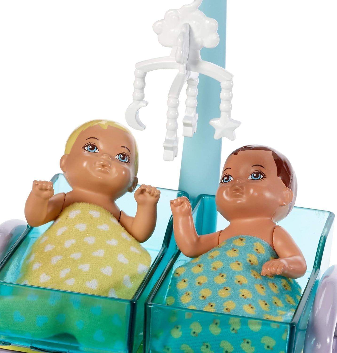 imageBarbie Doll Baby Doctor Play Set with Two Patients
