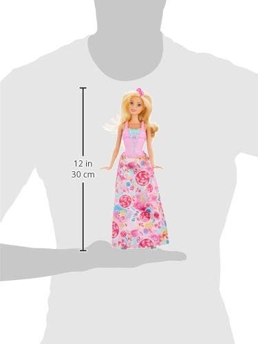 imageBarbie Doll Fantasy DressUp Set with Blonde Fashion Doll CandyInspired Clothes amp Accessories like Fairy Wings amp Mermaid TailBarbie Fantasy