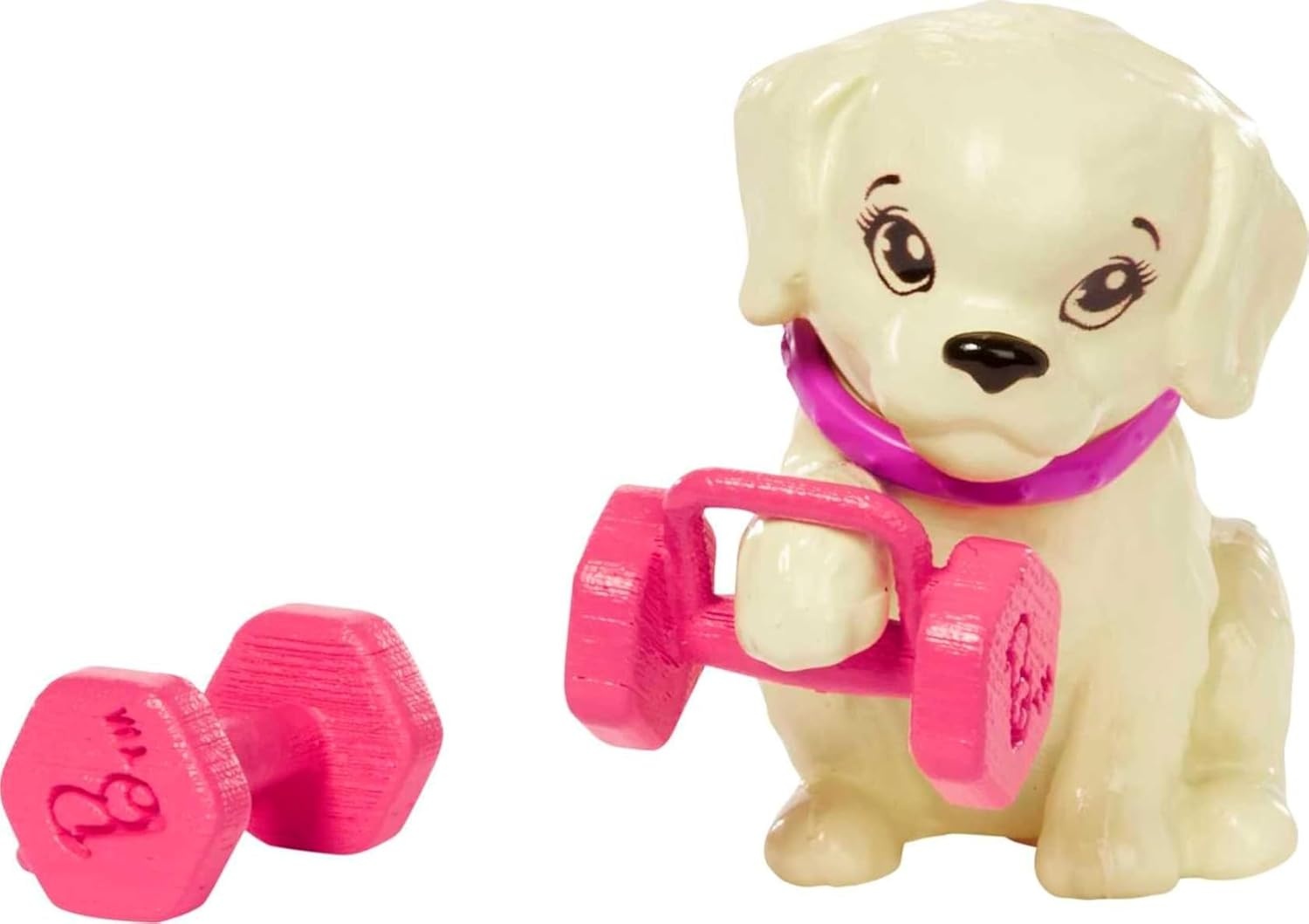 imageBarbie Doll Kids Toys Brunette Doll with Pet Puppy Barbie Sets Workout Theme with Accessories SelfCare Series Roller Skates and TennisBrunette