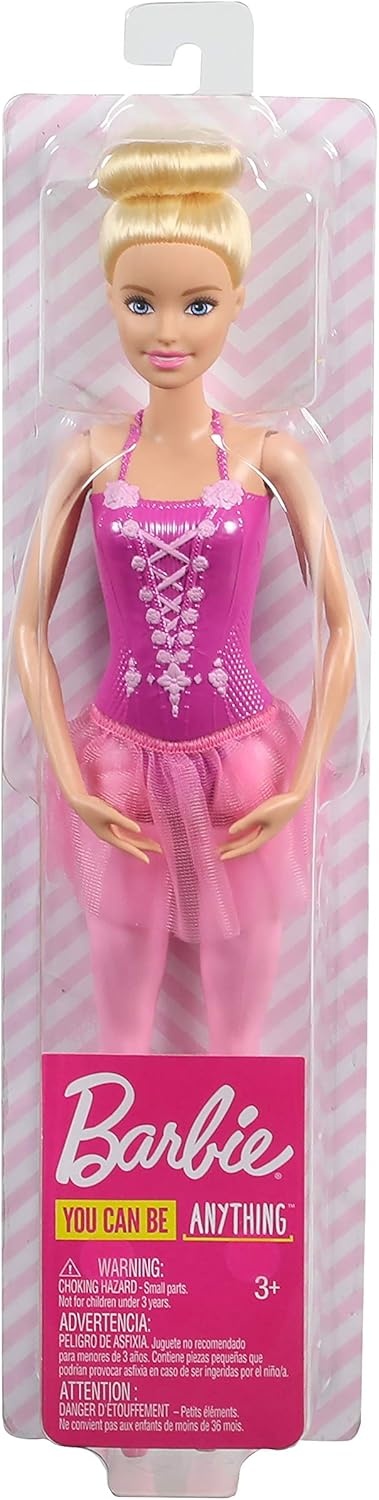 imageBarbie Dreamtopia Twinkle Lights Ballerina Doll with Brunette Hair amp LightUp Feature Wearing Removable Headband amp Purple TutuMulticolor