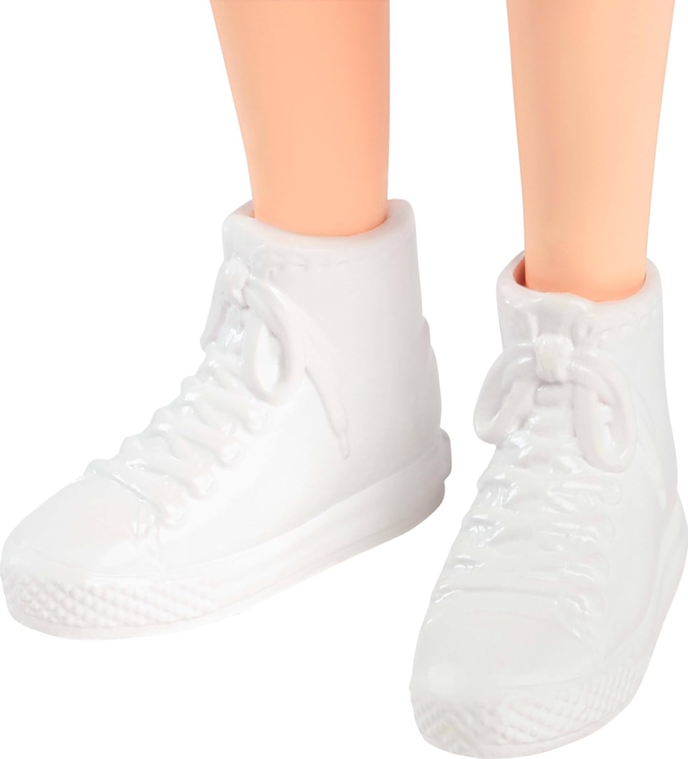imageBarbie Fashionistas Doll 232 with Red Hair Wearing Sporty B Jersey Top and Pleated Purple Skirt with Watch and Sneakers