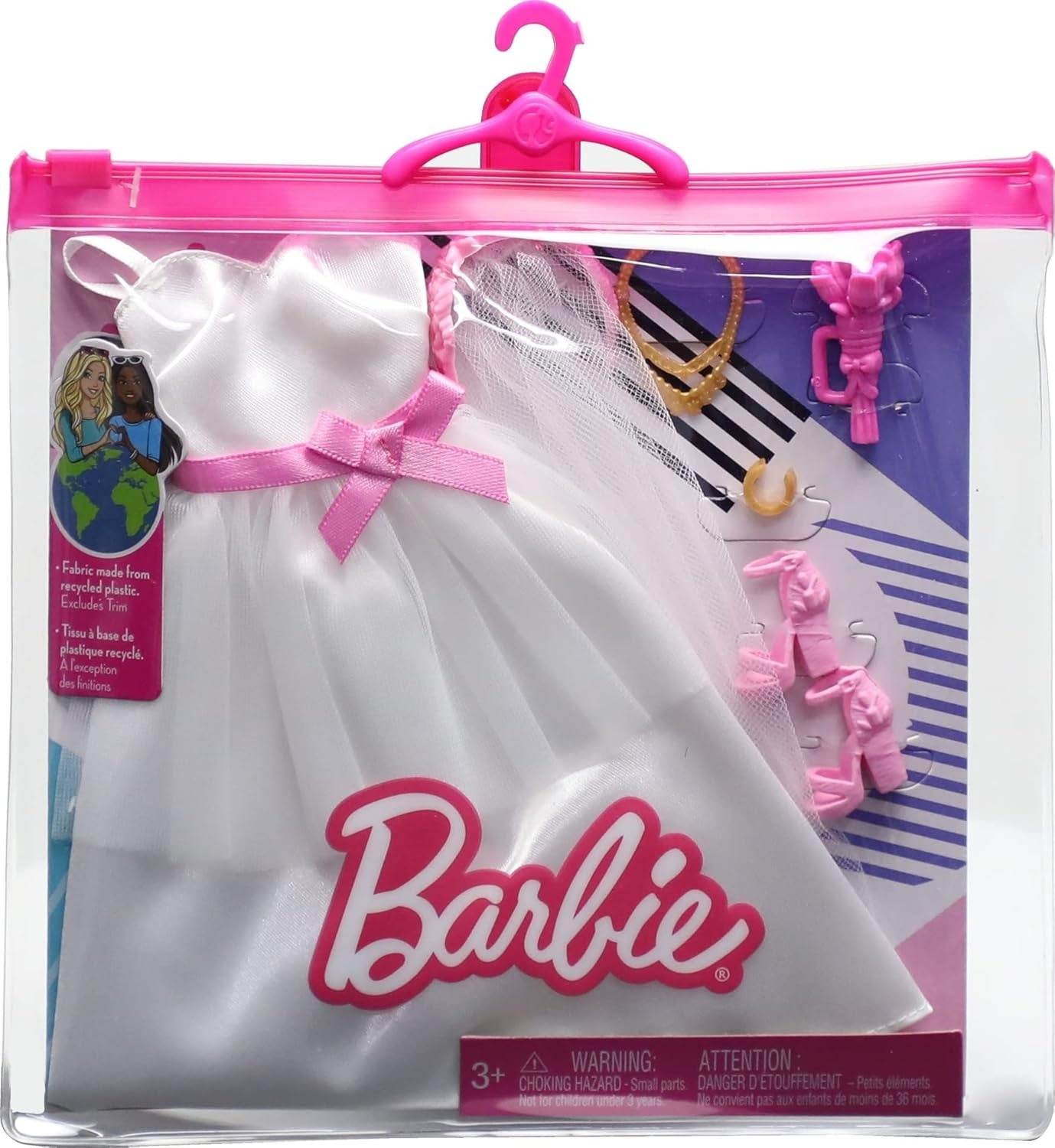 imageBarbie Ken Fashion Pack Bridal Set with Groom Outfit for Ken Doll Includes Tuxedo amp Shoes Puppy amp 3 AccessoriesMulticolor