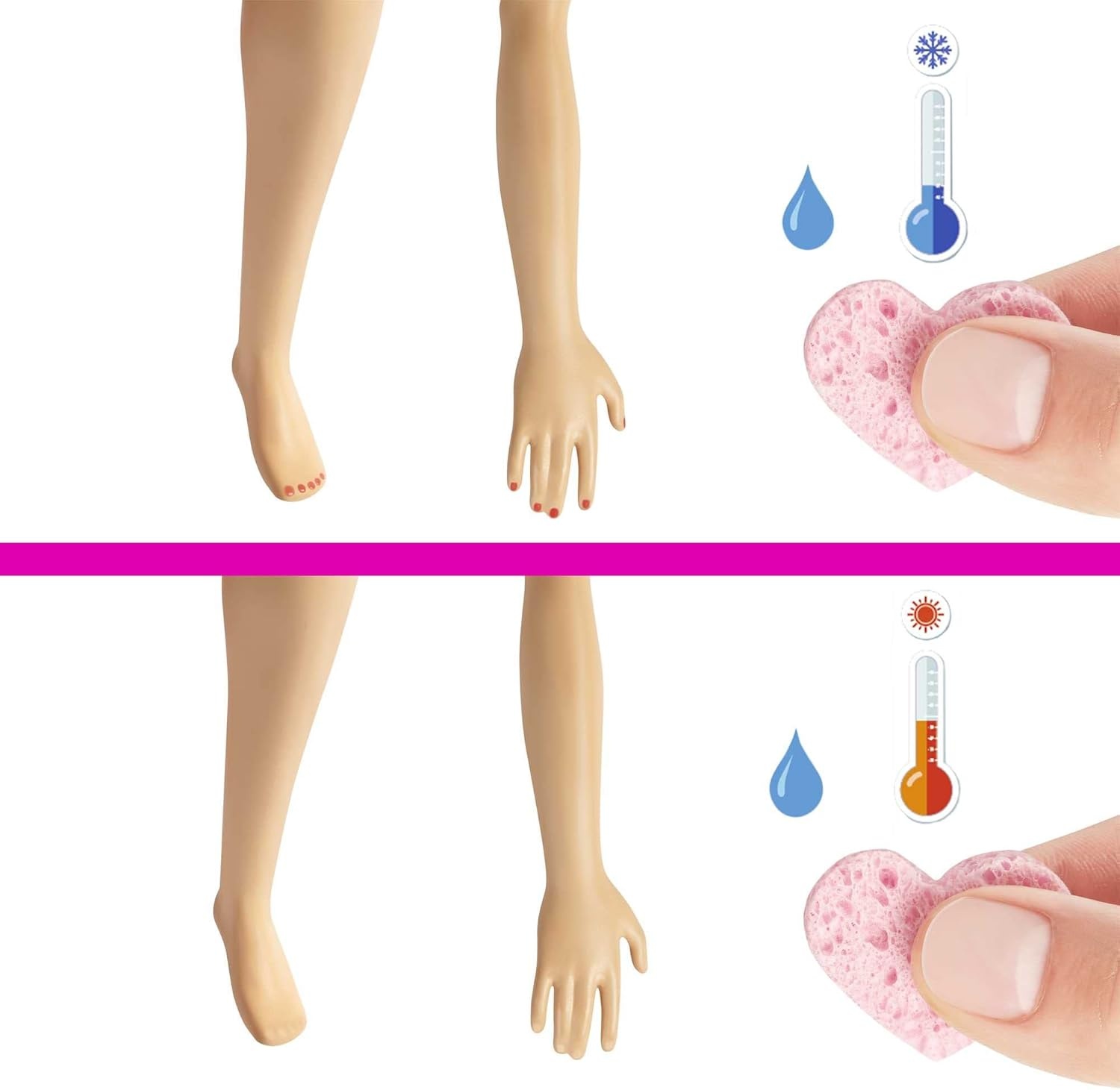 imageBarbie ManiPedi Spa Playset with Blonde Doll Puppy Foot Spa amp Accessories 2 Fizzy Packs Create Foaming Foot Bath ColorChange on Dolls Nails for Repeat Manicures amp Pedicures 37 Years