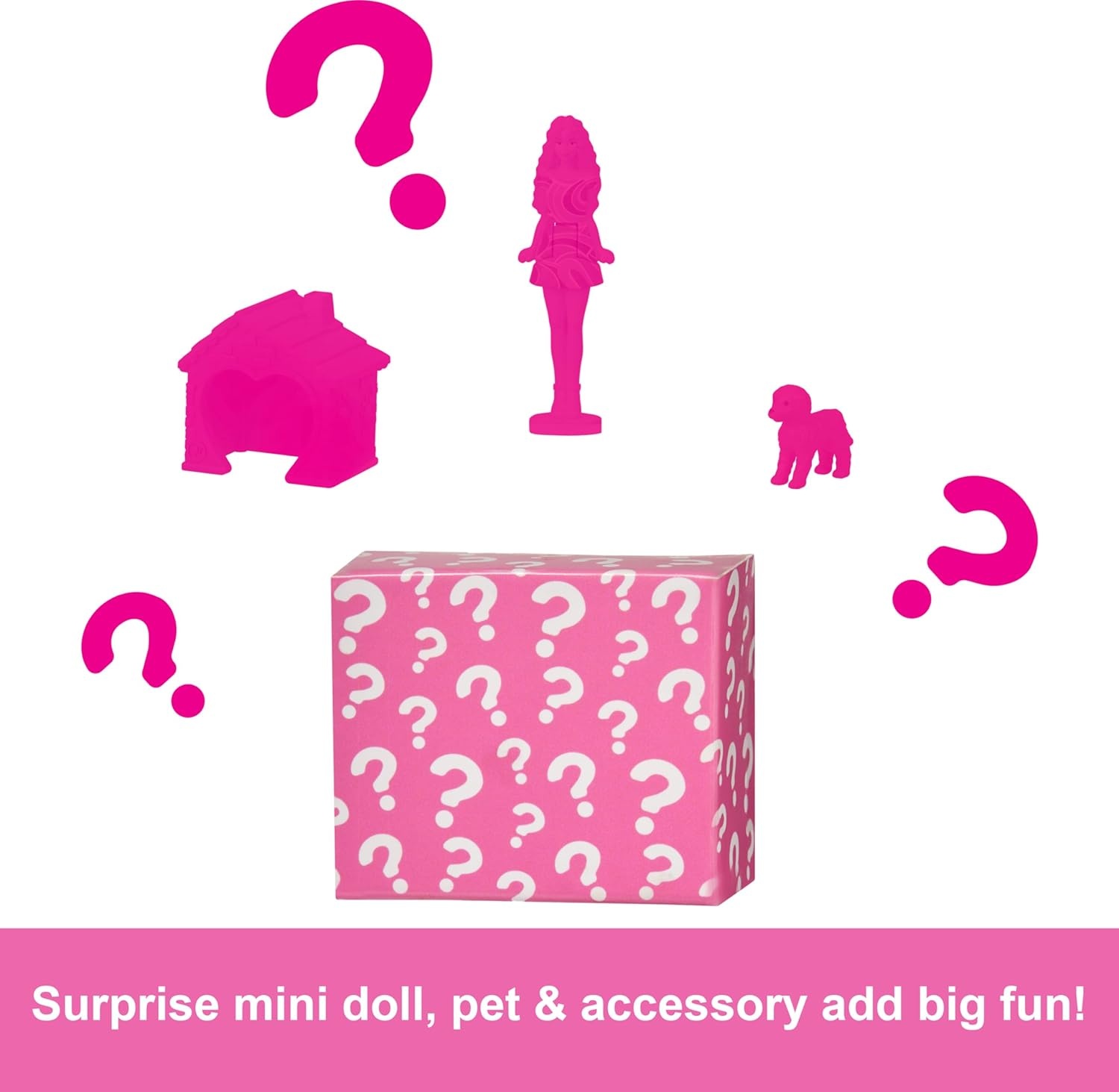 imageBarbie Mini BarbieLand Doll House Sets Mini Dreamhouse with Surprise 15inch Doll Furniture amp Accessories Plus Elevator amp PoolHouse