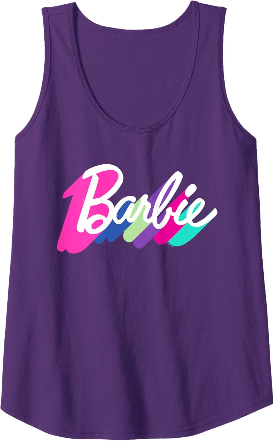 imageBarbie Multicolor Logo Tank TopPurple