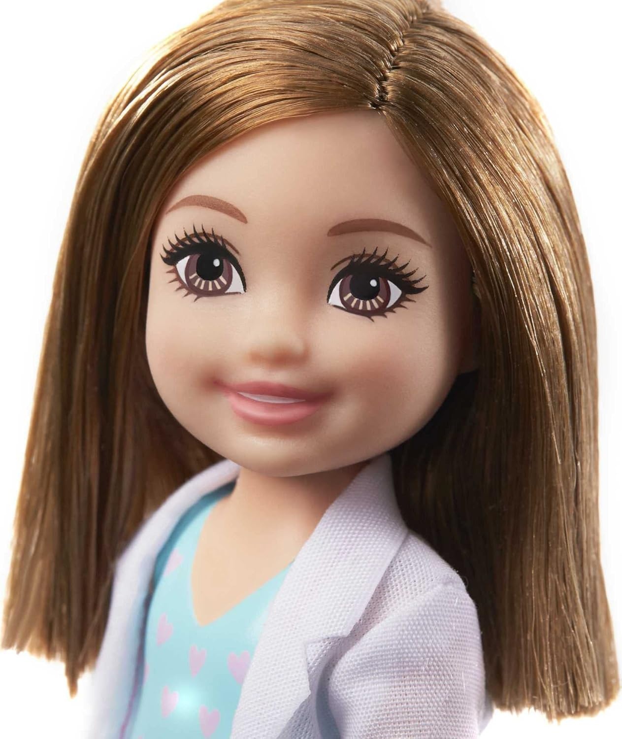 imageBarbie Playset with Brunette Chelsea Can Be Doctor Doll amp Accessories Including Clipboard Medical Tools amp Bandage Stickers6 Inch