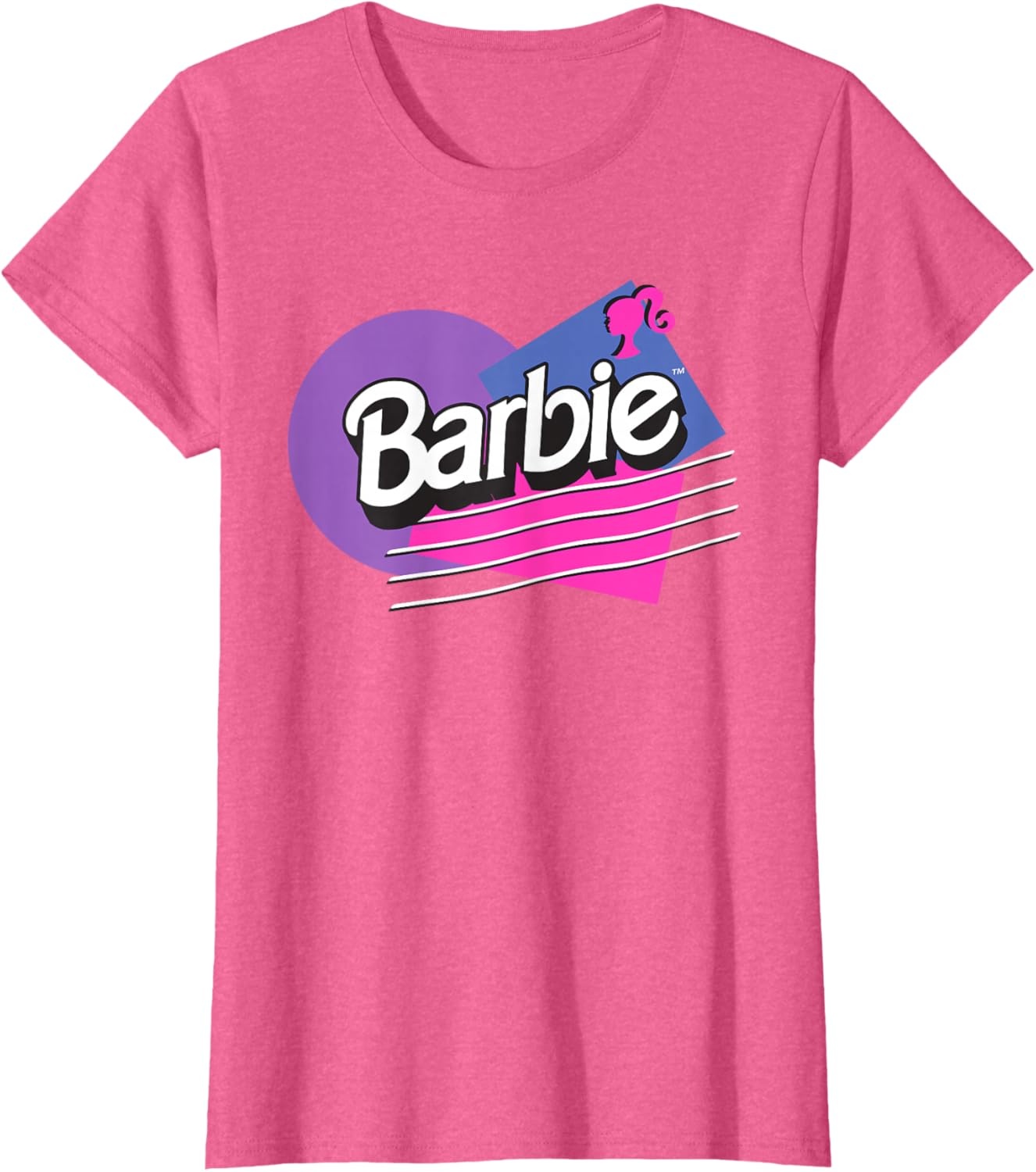 imageBarbie Retro Logo TShirtPink Heather