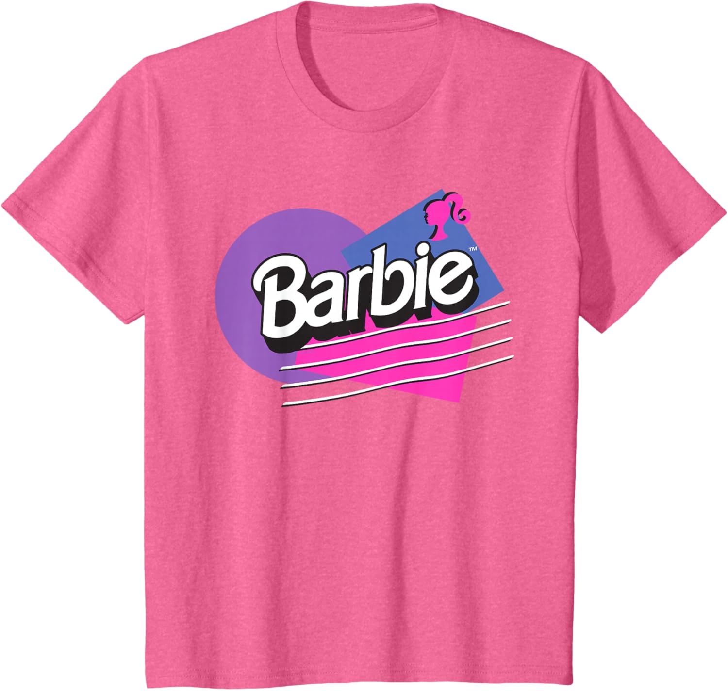 imageBarbie Retro Logo TShirtPink Heather