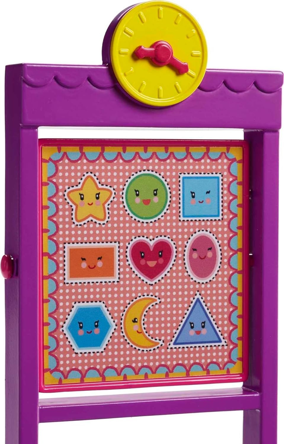 imageBarbie Teacher Dolls amp Playset with Fashion Doll Small Doll Furniture amp Accessories Including Flipping Blackboard