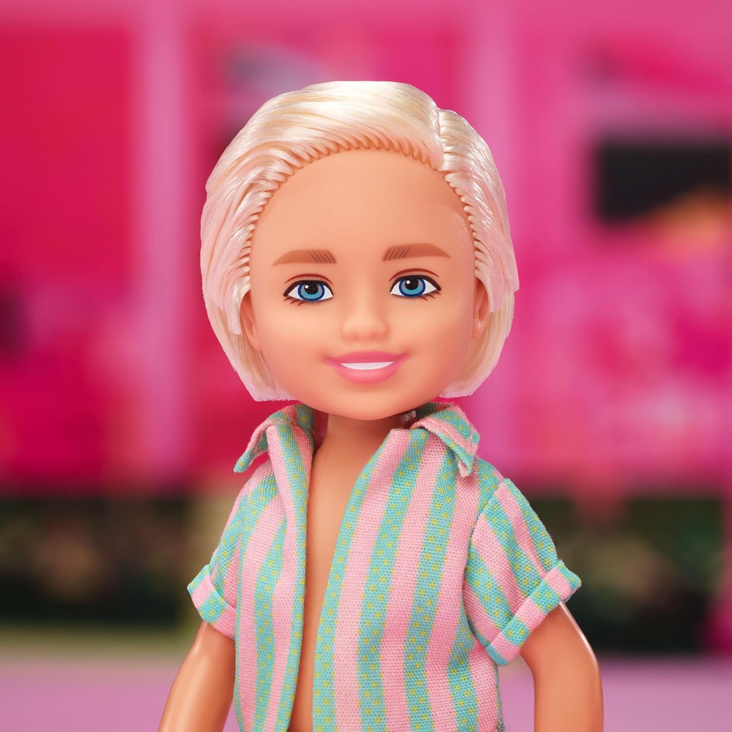 imageBarbie The Movie Chelsea Collectible 4Pack Dolls Includes Ken President Gloria Characters with Removable Outfits