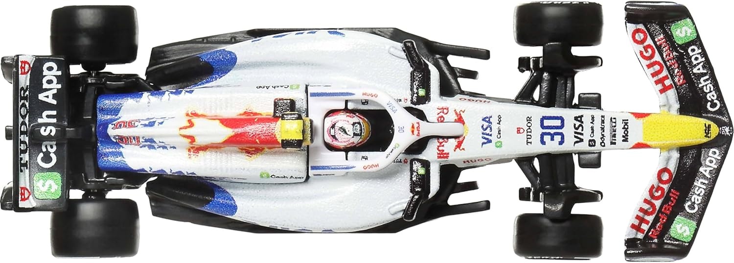 image:imageHot Wheels 164 Scale Premium DieCast Formula 1 Collectible Toy Race Car with Real Riders Tires amp MetalMetal Body amp Chassis Styles May Vary