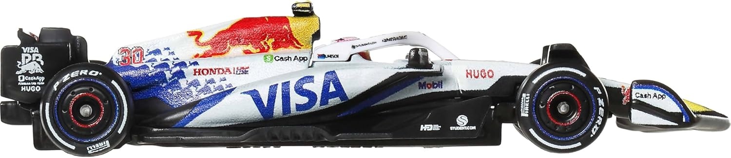 image:imageHot Wheels 164 Scale Premium DieCast Formula 1 Collectible Toy Race Car with Real Riders Tires amp MetalMetal Body amp Chassis Styles May Vary