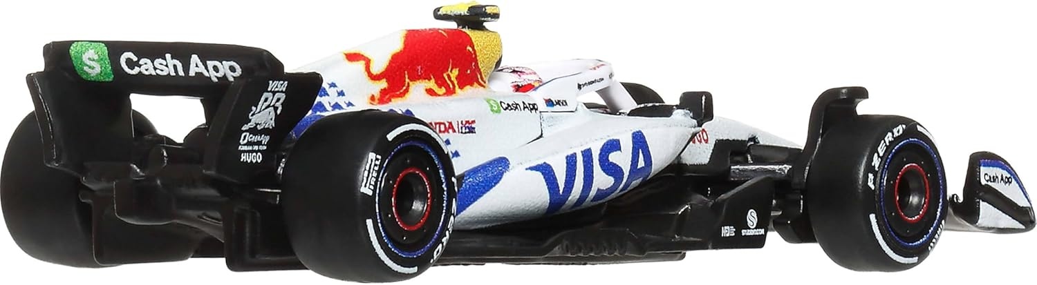 image:imageHot Wheels 164 Scale Premium DieCast Formula 1 Collectible Toy Race Car with Real Riders Tires amp MetalMetal Body amp Chassis Styles May Vary