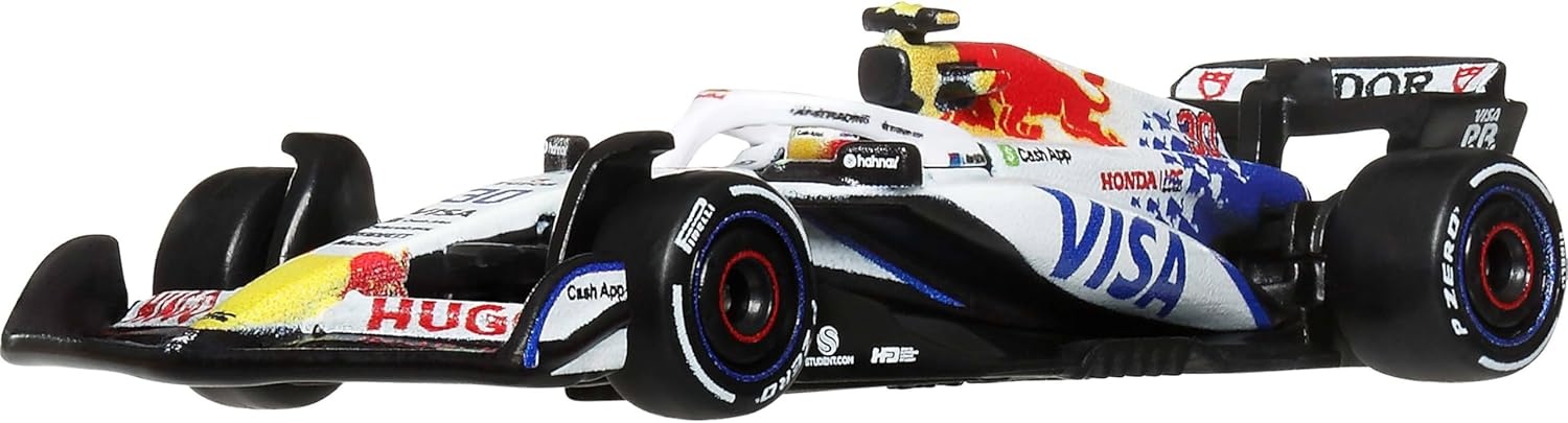 image:imageHot Wheels 164 Scale Premium DieCast Formula 1 Collectible Toy Race Car with Real Riders Tires amp MetalMetal Body amp Chassis Styles May Vary