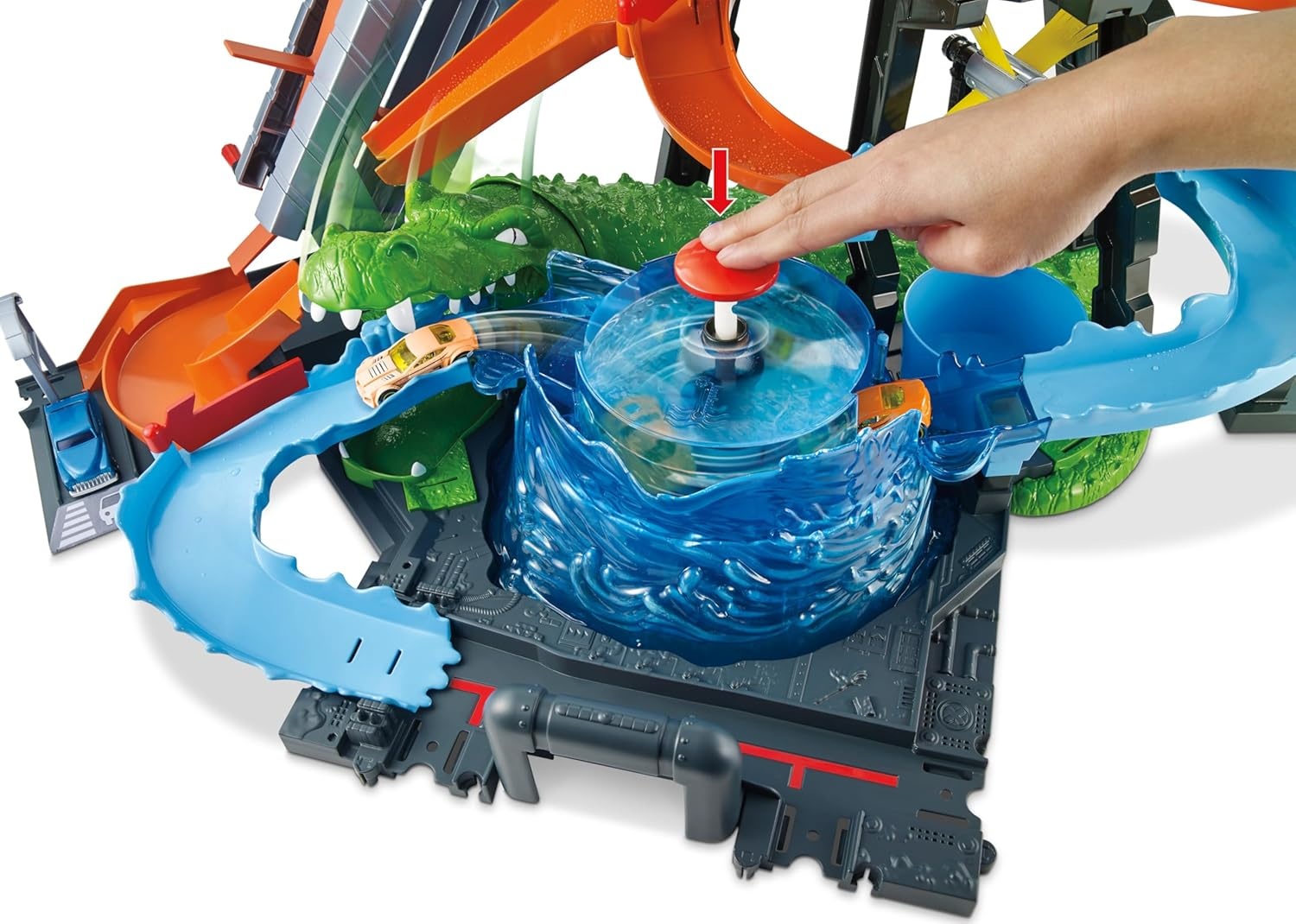 image:imageHot Wheels City Car Wash and Giant GatorGator Car Wash