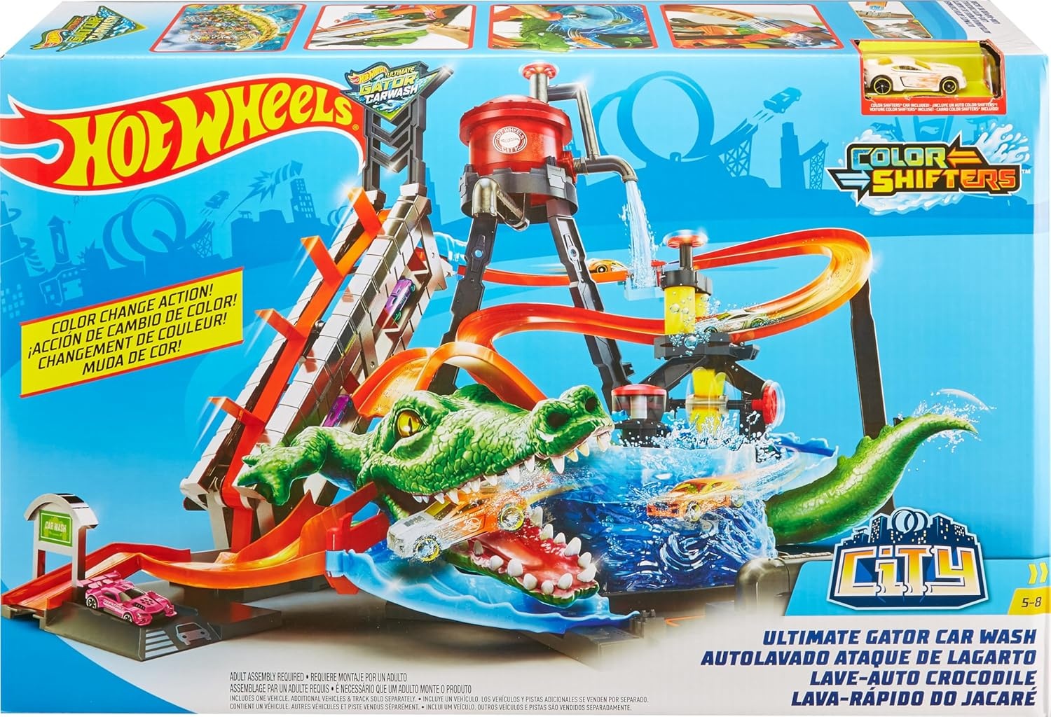 image:imageHot Wheels City Car Wash and Giant GatorGator Car Wash