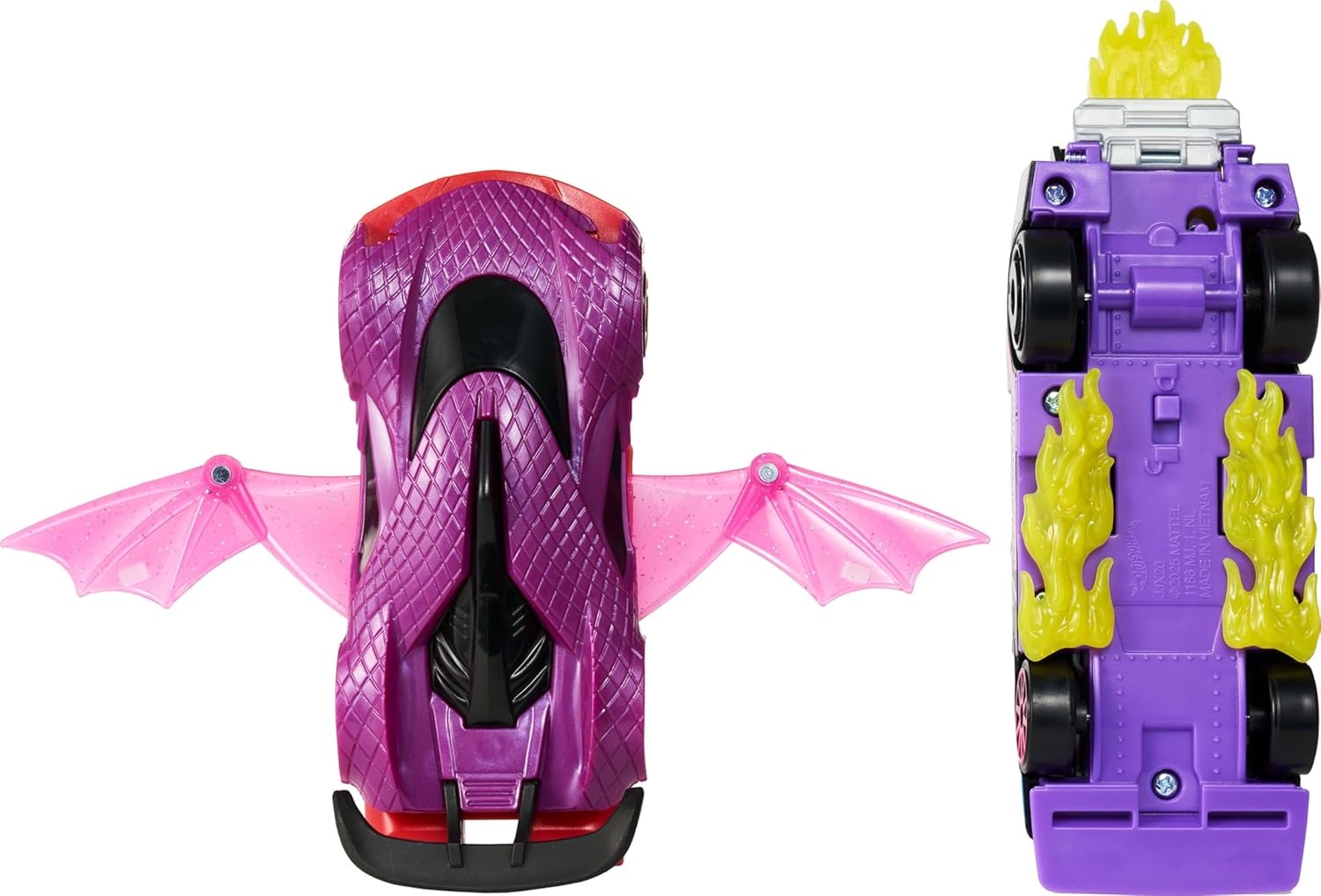 image:imageHot Wheels Lets Race Activate Toy Car 2Pack GTScorcher amp Street Shrieker Roll to Transform or Reveal Surprise Feature Like in the Netflix Series