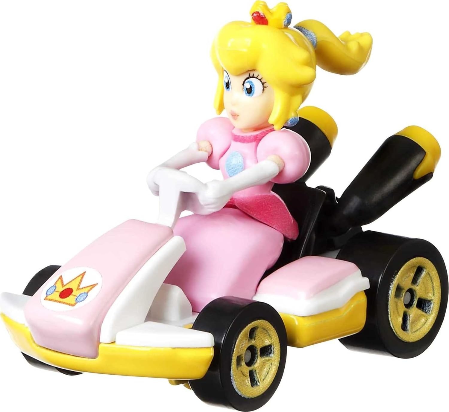 image:imageHot Wheels Mario Kart Vehicle 4Pack Set of 4 FanFavorite Characters Includes 1 Exclusive Model Collectible Gift for Kids amp Fans Ages 3 Years Old amp Up4Pk 3 Luigi