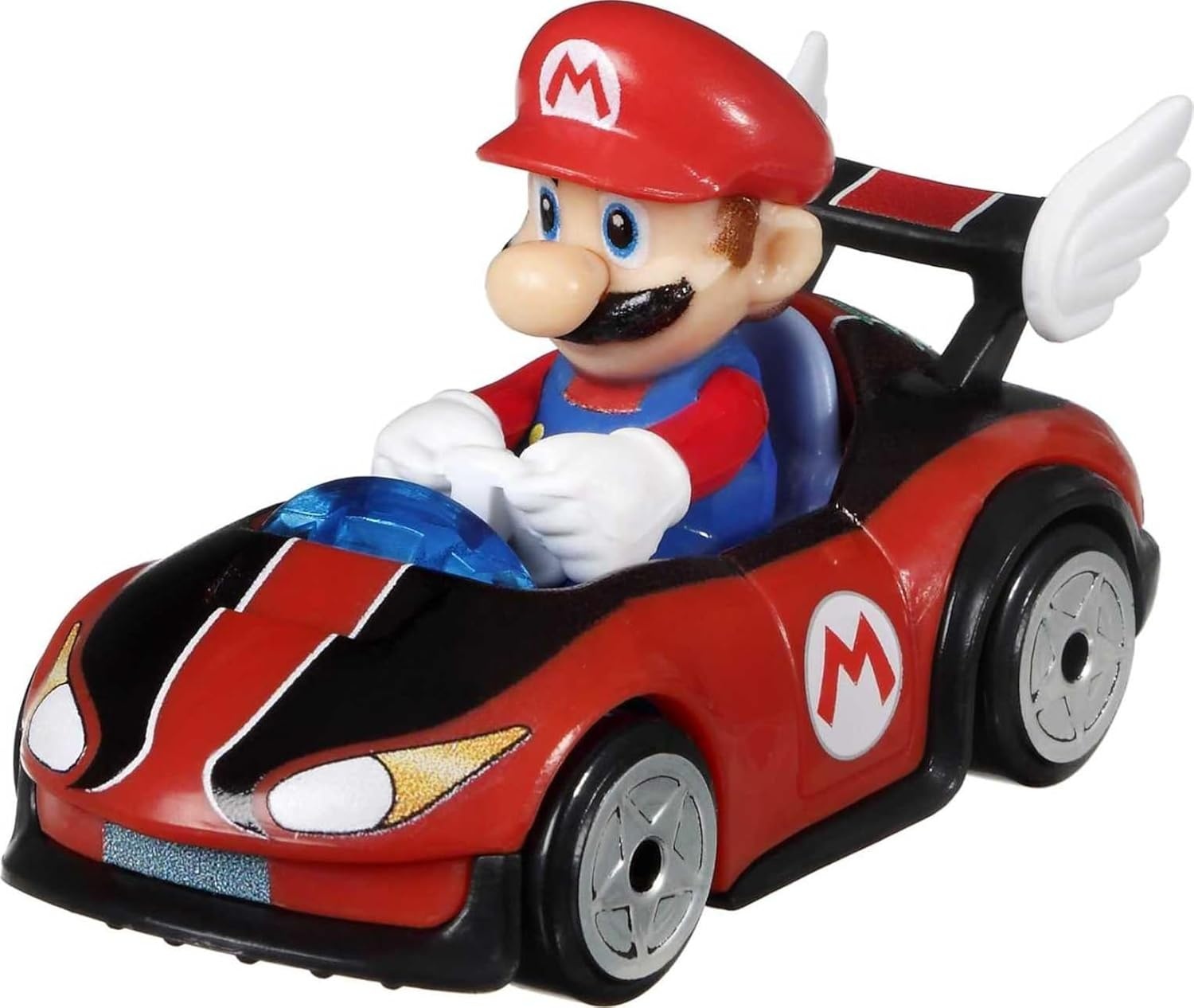 image:imageHot Wheels Mario Kart Vehicle 4Pack Set of 4 FanFavorite Characters Includes 1 Exclusive Model Collectible Gift for Kids amp Fans Ages 3 Years Old amp Up4Pk 3 Luigi