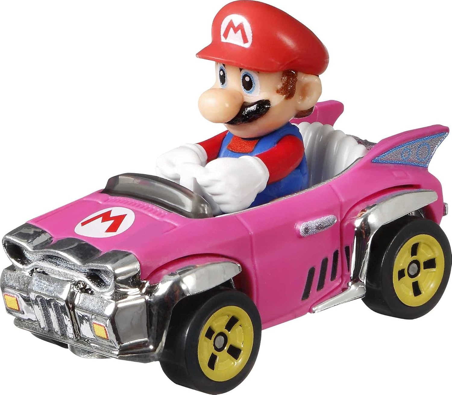 image:imageHot Wheels Mario Kart Vehicle 4Pack Set of 4 FanFavorite Characters Includes 1 Exclusive Model Collectible Gift for Kids amp Fans Ages 3 Years Old amp Up4Pk 1 Mario