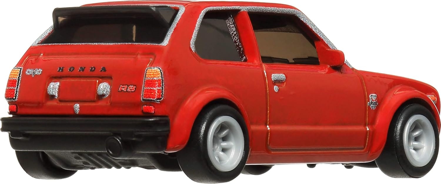 image:imageHot Wheels Premium Car Culture Collectible Toy Car 164 Scale DieCast 73 Honda Civic Custom Japan Historics 4 Vehicle with Real Riders Tires