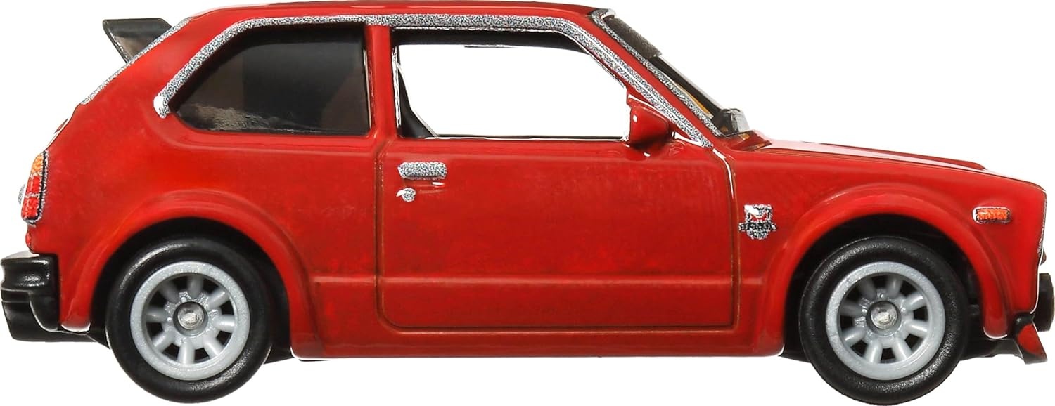 image:imageHot Wheels Premium Car Culture Collectible Toy Car 164 Scale DieCast 73 Honda Civic Custom Japan Historics 4 Vehicle with Real Riders Tires