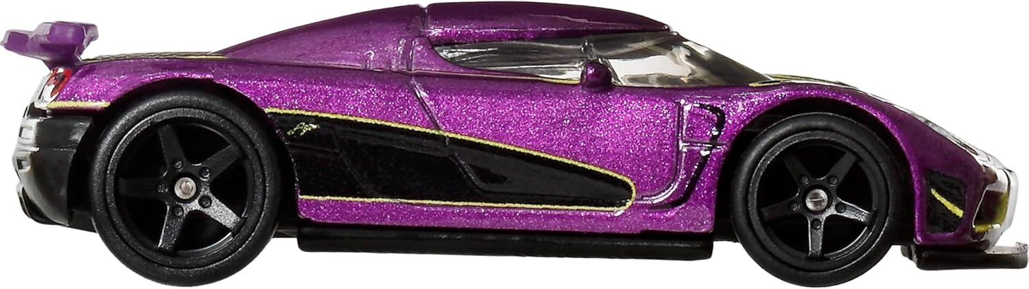 image:imageHot Wheels Premium Car Culture Collectible Toy Car 164 Scale DieCast Koenigsegg Agera R Timeless Icons Vehicle with Real Riders Tires256 inches Pack of 2