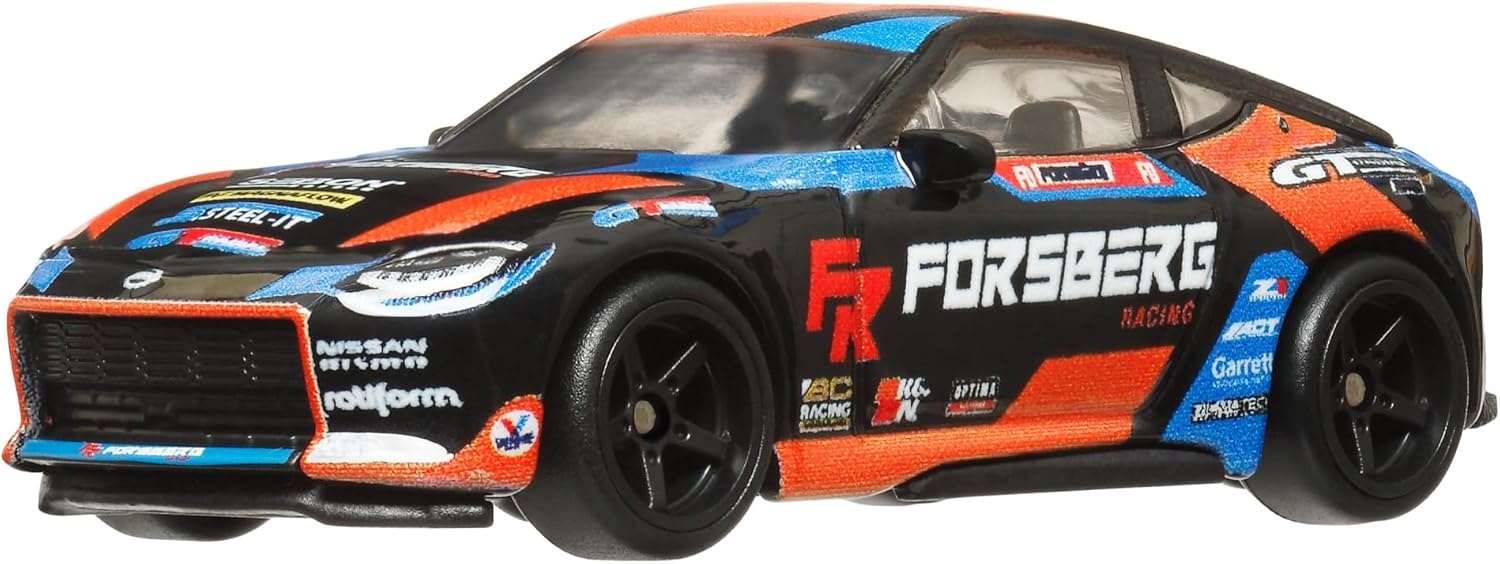 image:imageHot Wheels Premium Car Culture Collectible Toy Car 164 Scale DieCast Nissan 400Z Slide Street Vehicle with Real Riders TiresMulticolor