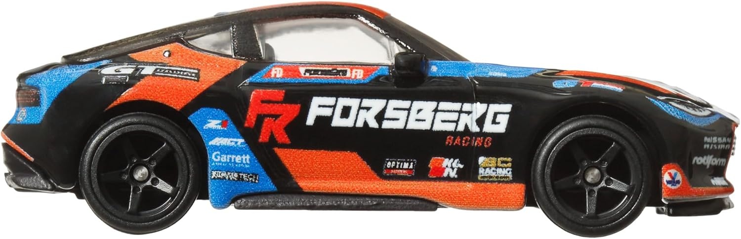 image:imageHot Wheels Premium Car Culture Collectible Toy Car 164 Scale DieCast Nissan 400Z Slide Street Vehicle with Real Riders TiresMulticolor