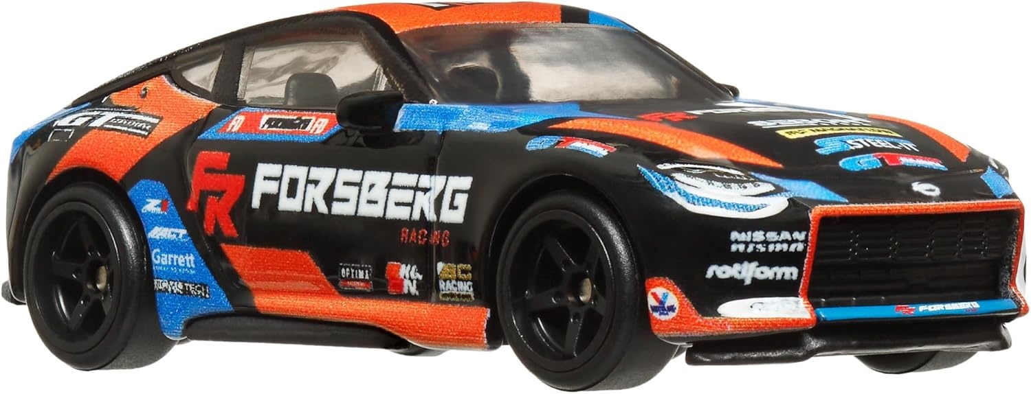 image:imageHot Wheels Premium Car Culture Collectible Toy Car 164 Scale DieCast Nissan 400Z Slide Street Vehicle with Real Riders TiresMulticolor