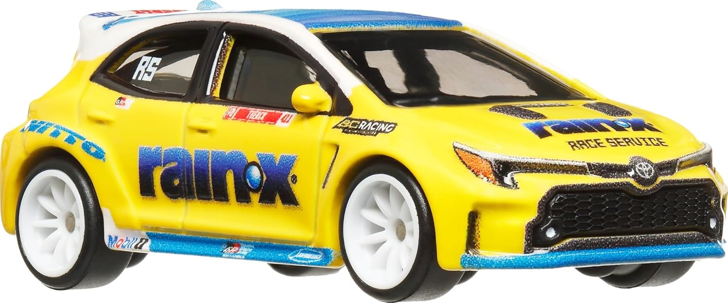image:imageHot Wheels Premium Car Culture Collectible Toy Car 164 Scale DieCast Nissan 400Z Slide Street Vehicle with Real Riders TiresToyota Corolla Gr