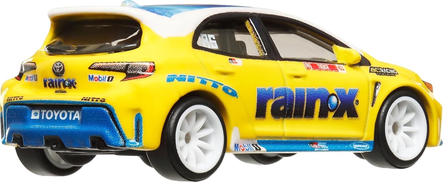 image:imageHot Wheels Premium Car Culture Collectible Toy Car 164 Scale DieCast Nissan 400Z Slide Street Vehicle with Real Riders TiresToyota Corolla Gr
