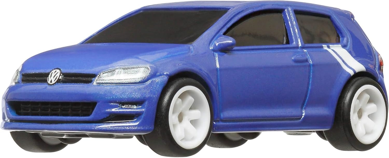 image:imageHot Wheels Premium Car Culture Collectible Toy Car 164 Scale DieCast Volkswagen Golf Mk 7 World Tour Vehicle with Real Riders Tires