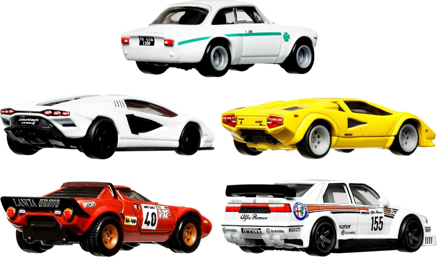 image:imageHot Wheels Premium Car Culture Set of 5 Toy Cars in Collectible Container Che Figata DieCast 164 Scale 5PackChe Figata