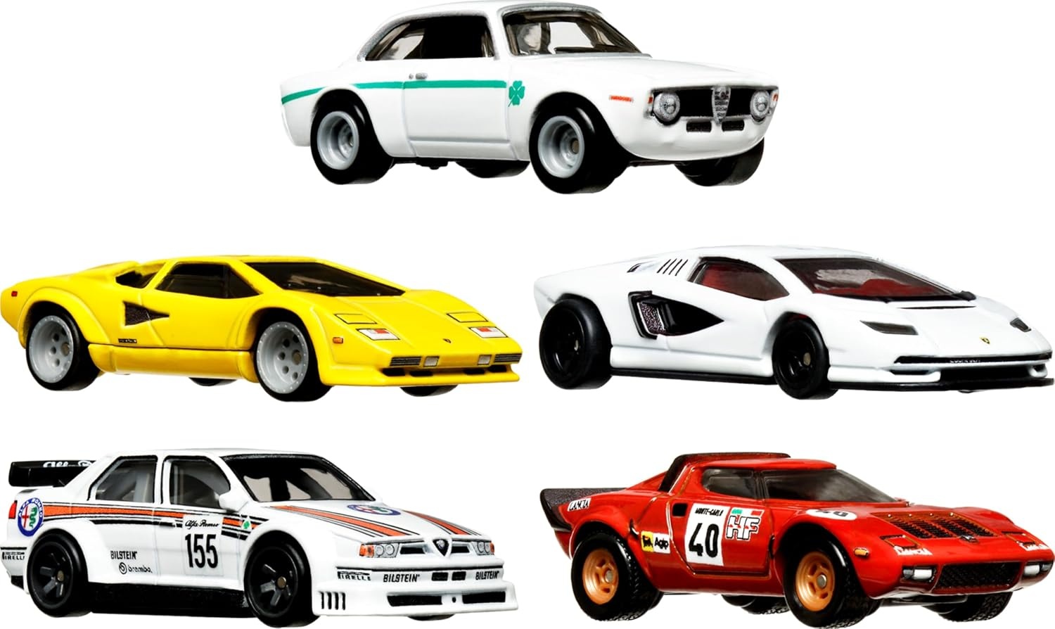 image:imageHot Wheels Premium Car Culture Set of 5 Toy Cars in Collectible Container Che Figata DieCast 164 Scale 5PackChe Figata