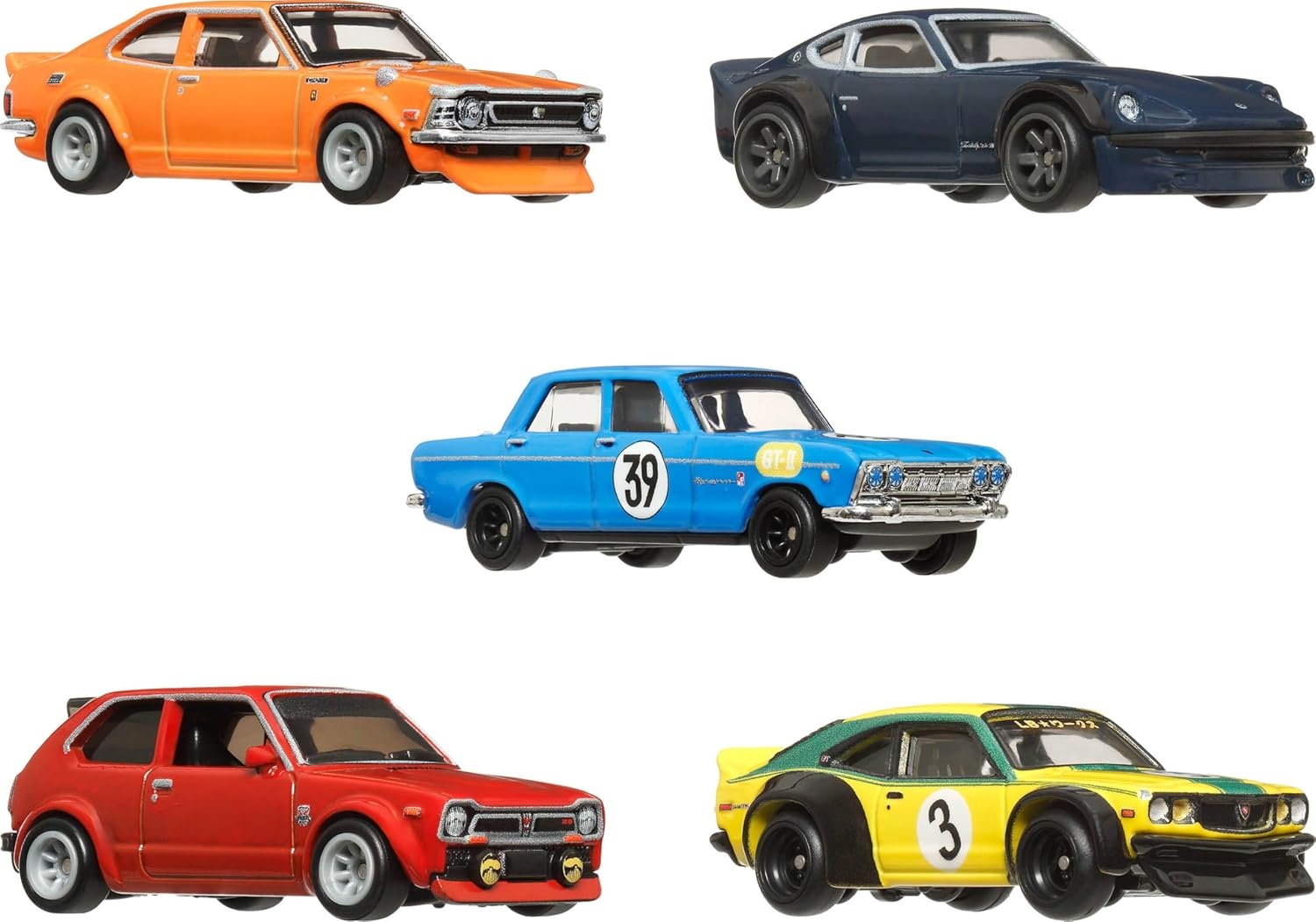 image:imageHot Wheels Premium Car Culture Set of 5 Toy Cars in Collectible Container Che Figata DieCast 164 Scale 5Packjapan Historics 4
