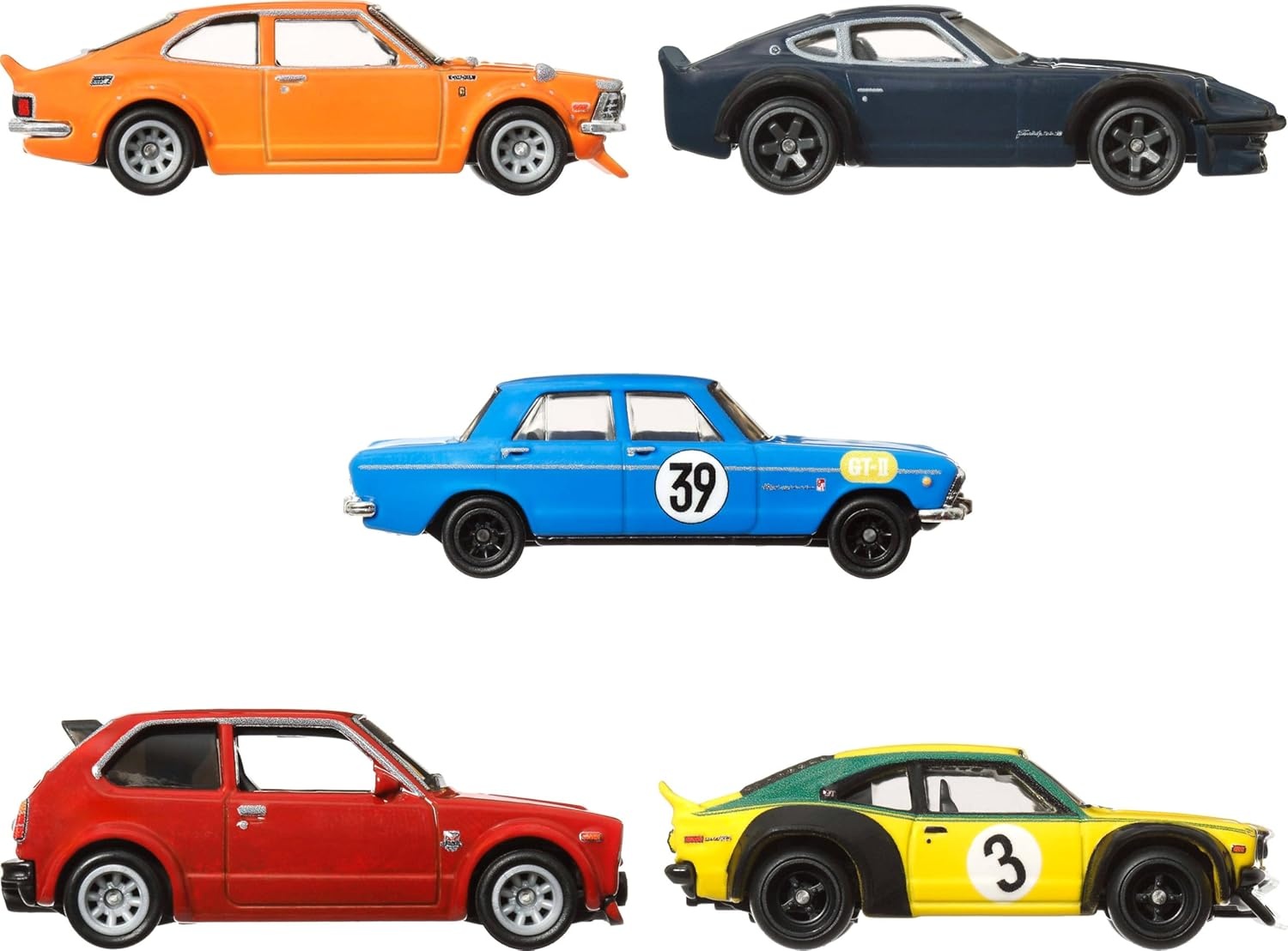 image:imageHot Wheels Premium Car Culture Set of 5 Toy Cars in Collectible Container Che Figata DieCast 164 Scale 5Packjapan Historics 4