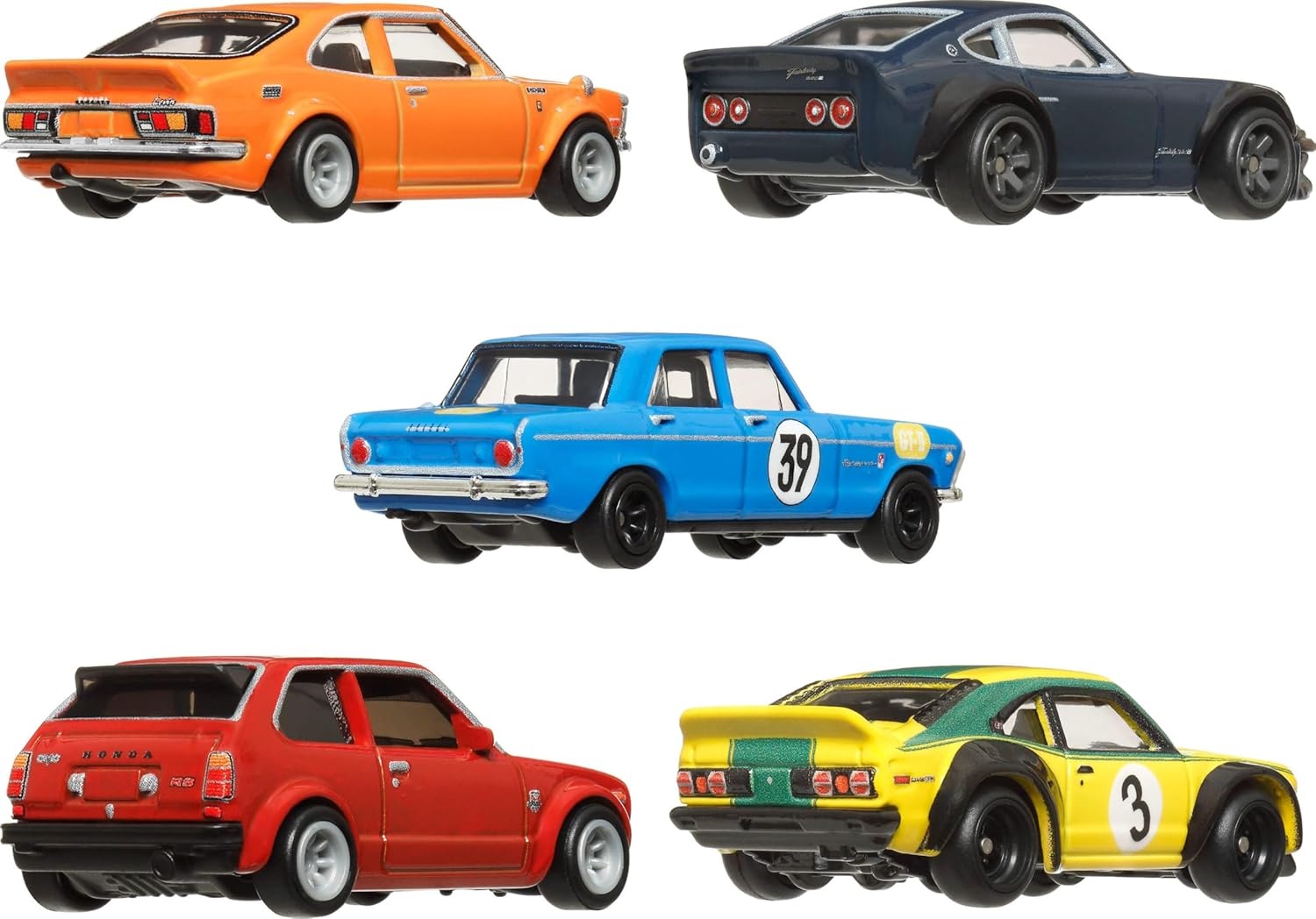 image:imageHot Wheels Premium Car Culture Set of 5 Toy Cars in Collectible Container Che Figata DieCast 164 Scale 5Packjapan Historics 4