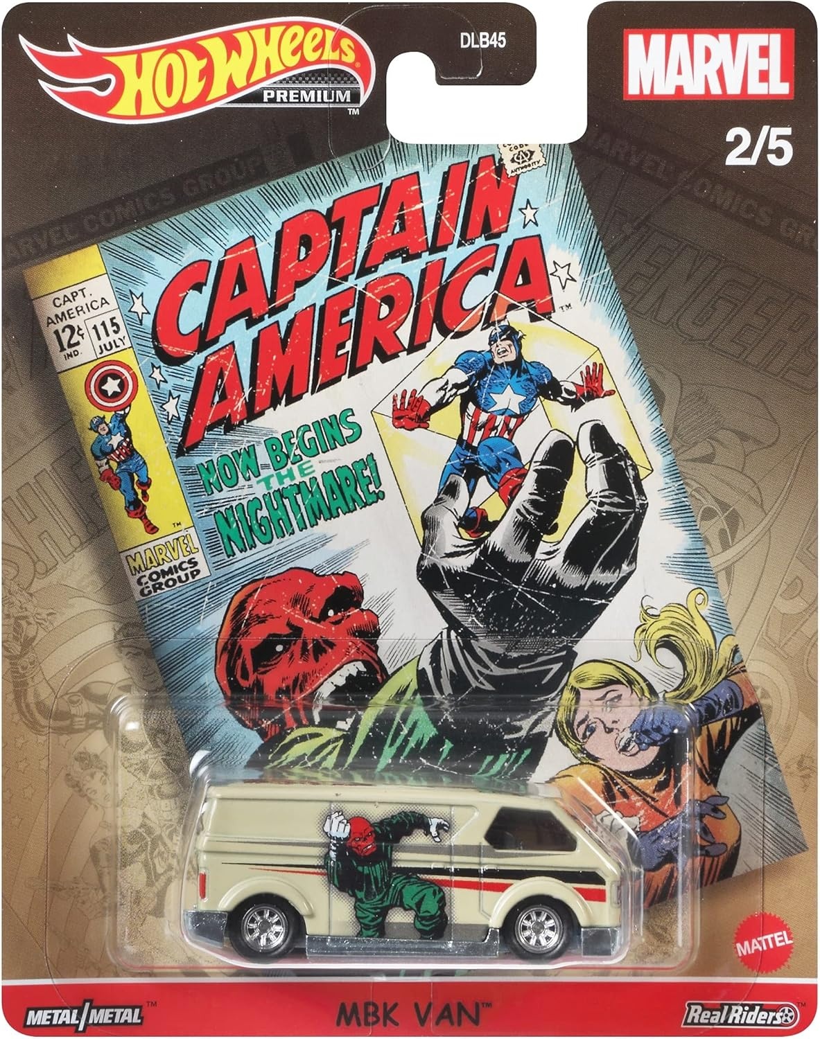 image:imageHot Wheels Premium Toy Car Truck or Van 164 Scale DieCast Replica from Popular Movie TV Show or Video Game Styles May VaryCaptain America