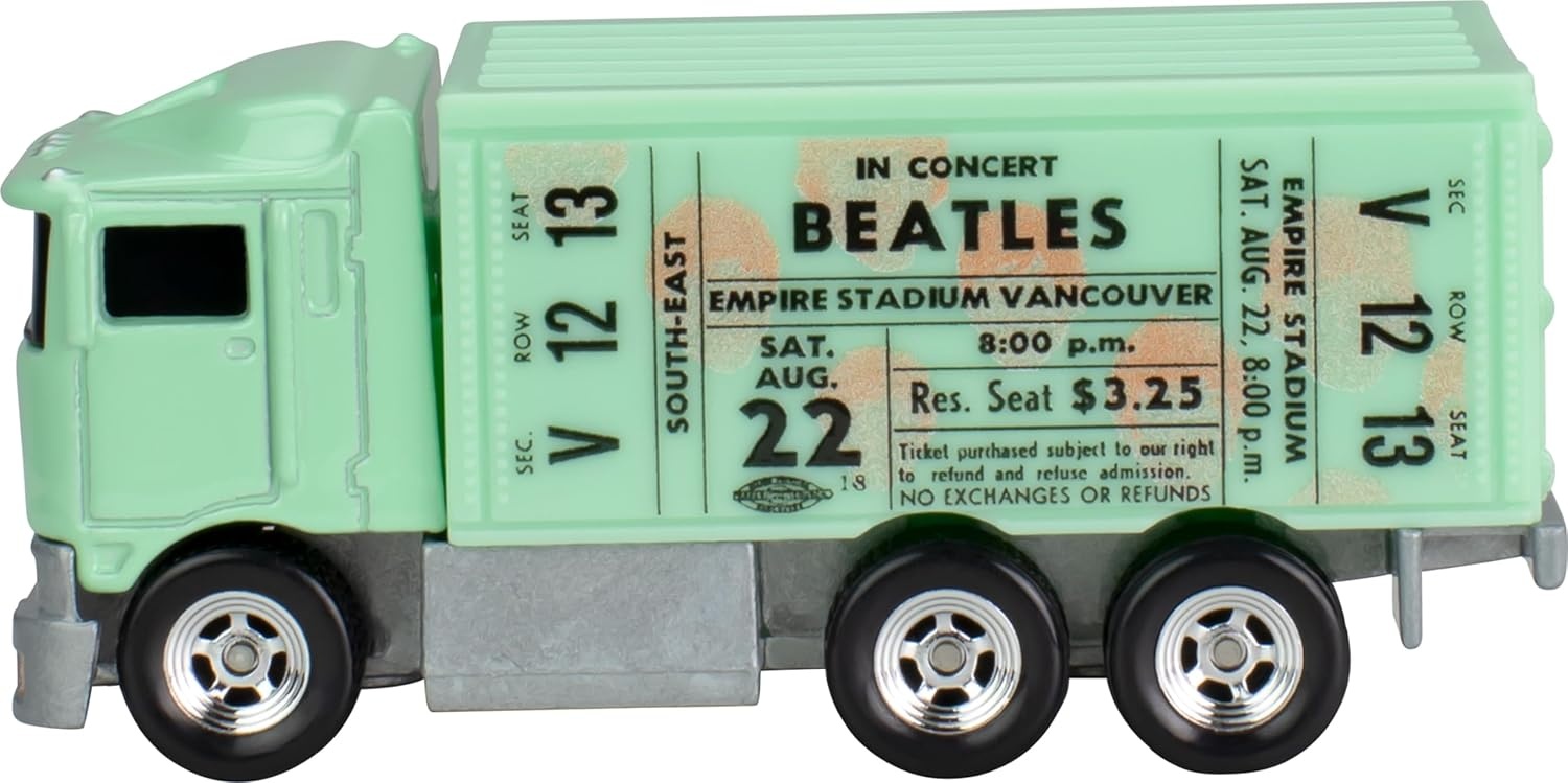 image:imageHot Wheels Premium Toy Car Truck or Van 164 Scale DieCast Replica from Popular Movie TV Show or Video Game Styles May VaryThe Beatles Empire Stadium