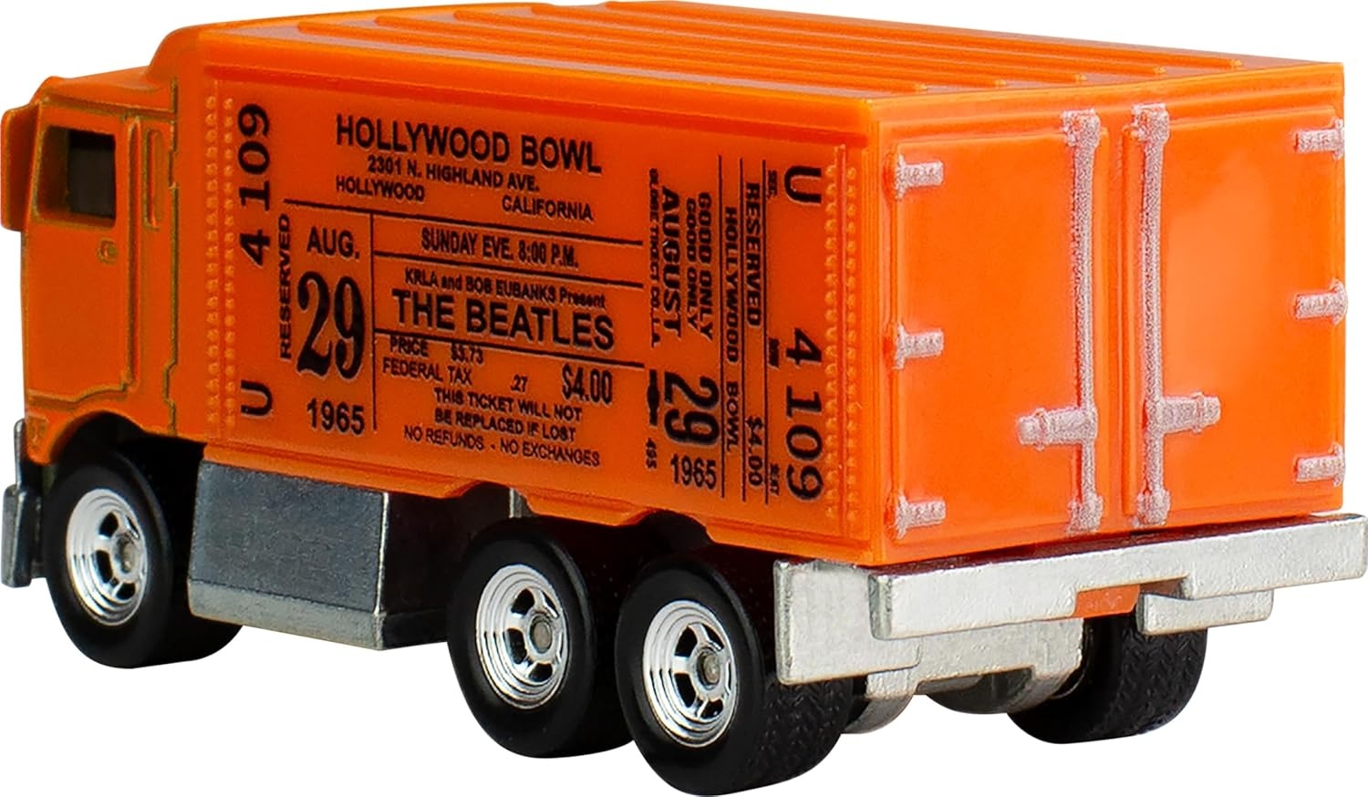 image:imageHot Wheels Premium Toy Car Truck or Van 164 Scale DieCast Replica from Popular Movie TV Show or Video Game Styles May VaryThe Beatles Hollywood Bowl