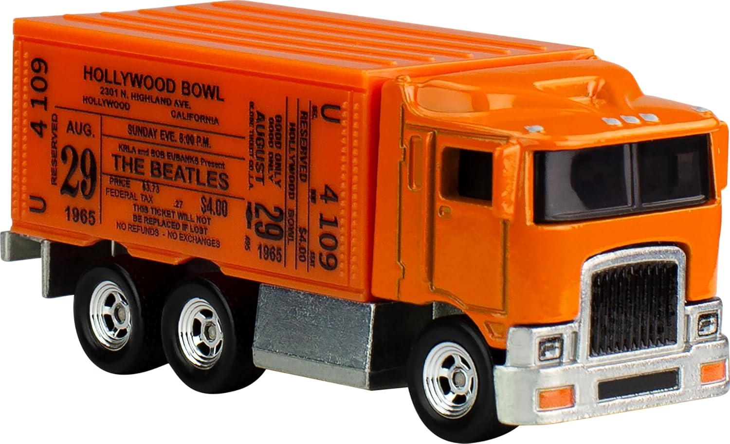 image:imageHot Wheels Premium Toy Car Truck or Van 164 Scale DieCast Replica from Popular Movie TV Show or Video Game Styles May VaryThe Beatles Hollywood Bowl