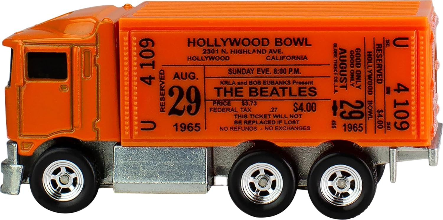 image:imageHot Wheels Premium Toy Car Truck or Van 164 Scale DieCast Replica from Popular Movie TV Show or Video Game Styles May VaryThe Beatles Hollywood Bowl