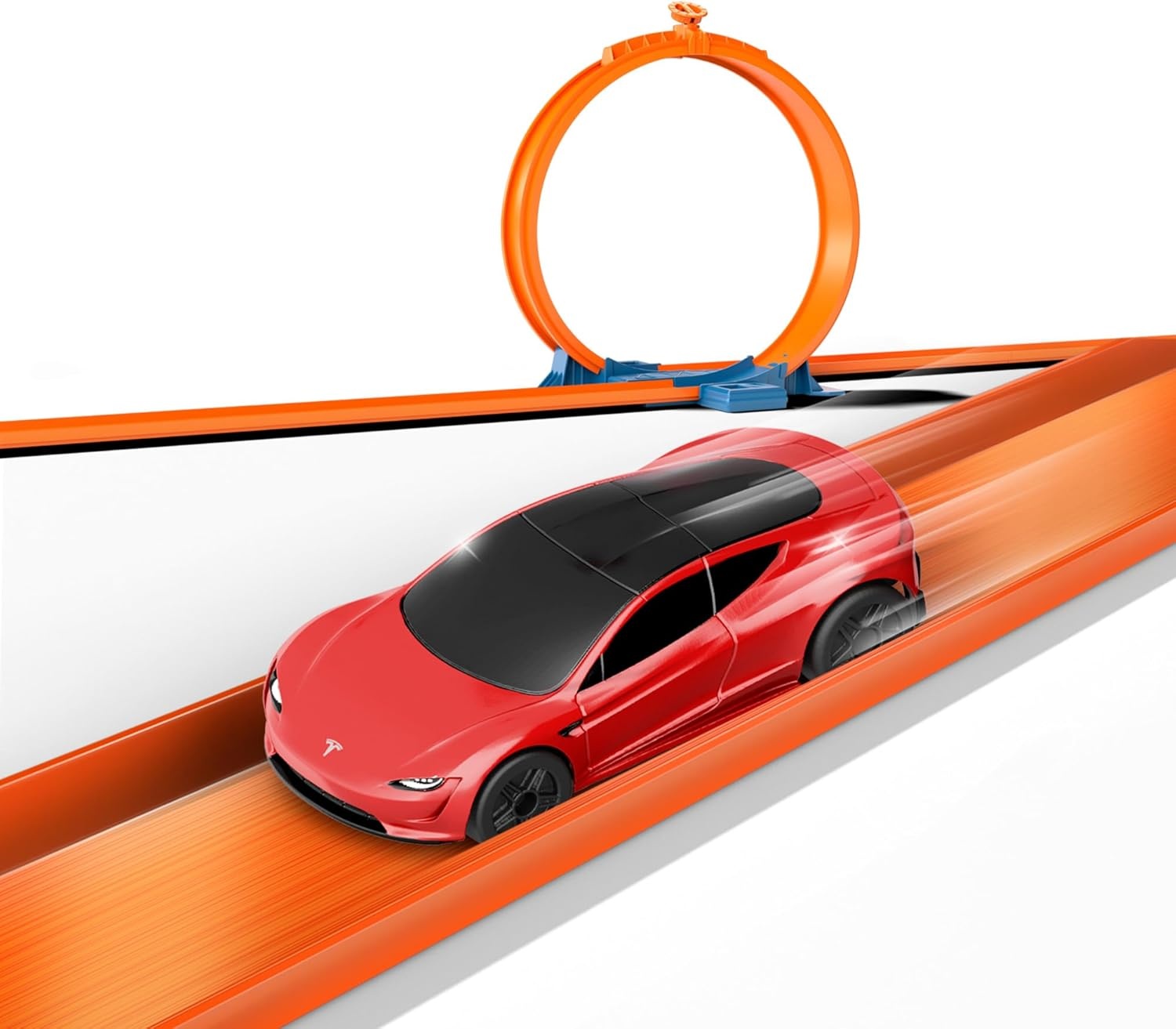 image:imageHot Wheels Toy Car RC Tesla Roadster in 164 Scale RemoteControl Vehicle with Controller amp USB Cable Works On amp Off TrackTesla