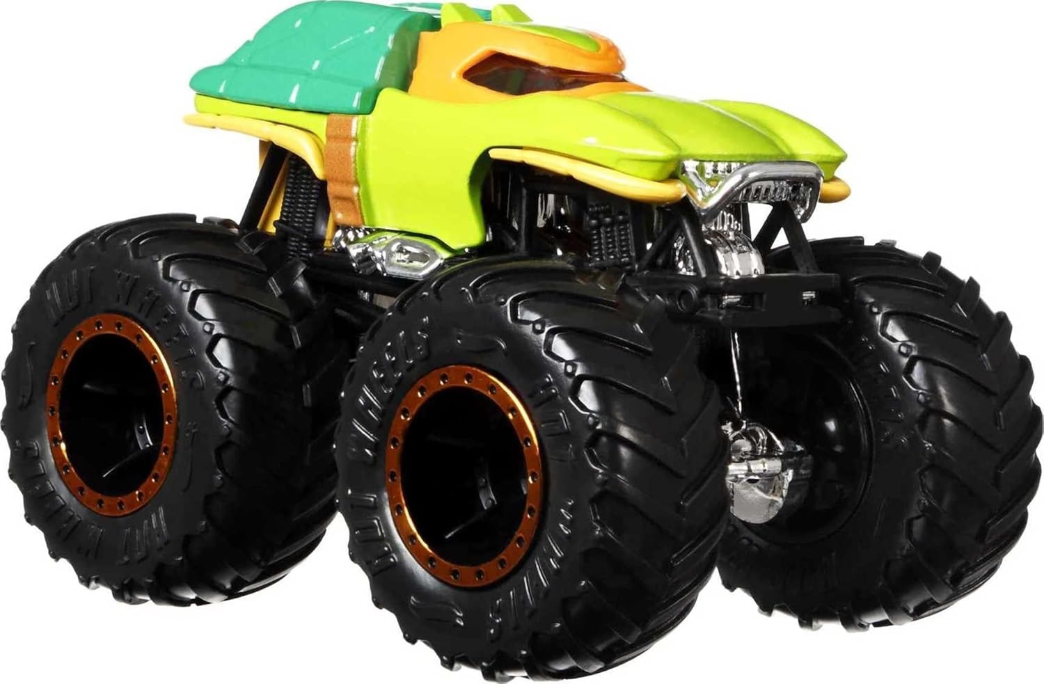 image:imageHot Wheels Toy Cars amp Monster Trucks Sharks vs Dinos Multipack with 2 Big Rigs 2 164 Scale Monster Trucks amp 2 164 Scale Hot Wheels Vehicles2Pack Demolition
