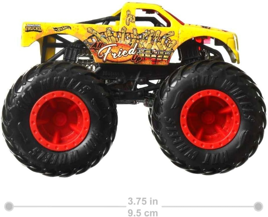 image:imageHot Wheels Toy Cars amp Monster Trucks Sharks vs Dinos Multipack with 2 Big Rigs 2 164 Scale Monster Trucks amp 2 164 Scale Hot Wheels VehiclesEpic 4Pack